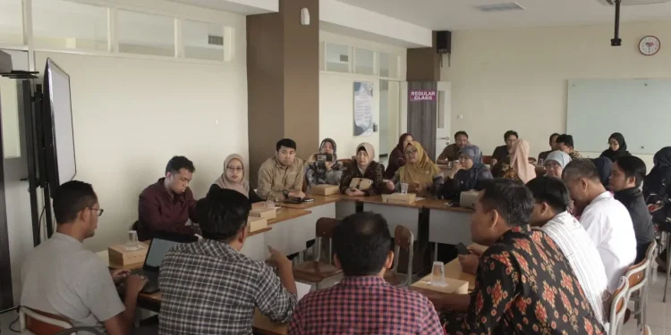 Focus Group Discussion (FGB) di Universitas Muhammadiyah Malang (UMM) mendukung kampus yang inklusi. Foto/dok UMM