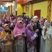 Animo emak emak di acara Majelis Cinta Umat. (Foto/dok.)