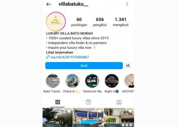 5 Tips Terhindar dari Penipuan Sewa Villa Fiktif via Instagram yang Marak di Kota Batu