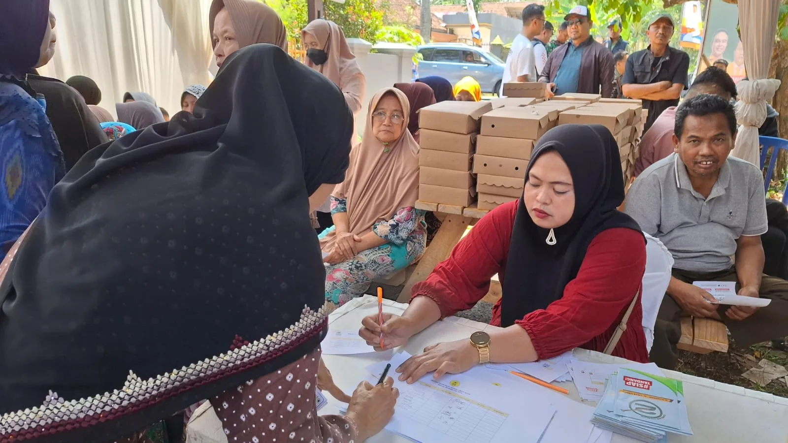 Cek kesehatan gratis.