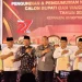 Foto bersama usai pengundian nomor urut paslon Calon Bupati dan Wakil Bupati Malang. Foto: Aisyah Nawangsar Putri