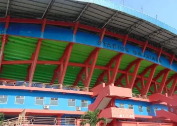 Stadion Gajayana sebagai stadion sepak bola tertua di Indonesia yang menjadi saksi bisu sejarah perkembangan Kota Malang. /Foto: Tugumalang.id/Bagus Rachmad Saputra