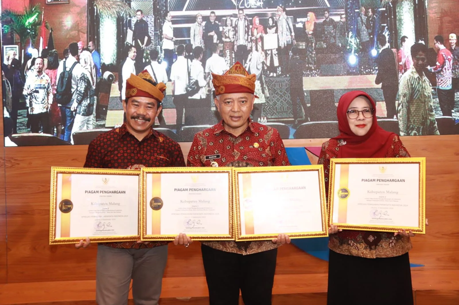 Pemkab Malang raih empat penghargaan APPI 2024. Foto: Pemkab Malang