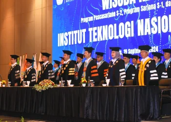 Pengukuhan 578 wisudawan dalam Wisuda ke-72 ITN Malang Periode II Tahun 2024. (Foto/dok. ITN Malang)