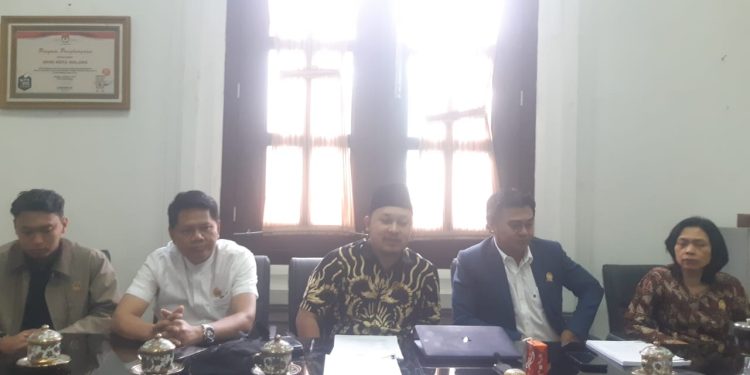 Anggota Fraksi Nasdem PSI DPRD Kota Malang. (Foto/M Sholeh)