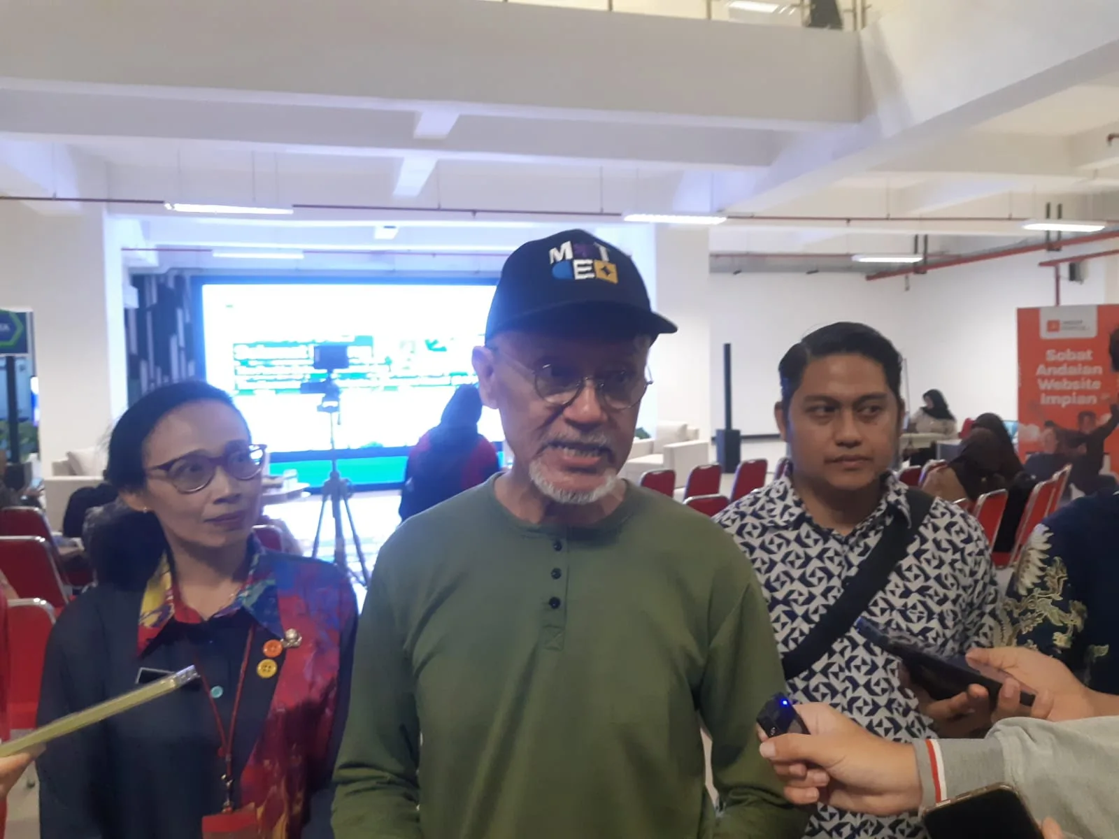 Tim Panselnas UCCN 2024, Hari Waluyo saat melakukan visitasi langsung di MCC, Kota Malang. (Foto/M Sholeh)
