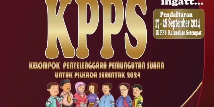 Informasi cara daftar dan syarat pendaftaran KPPS Pilkada 2024 /Foto: Tangkapan layar Instagram KPU Kota Malang, @kpukomal.