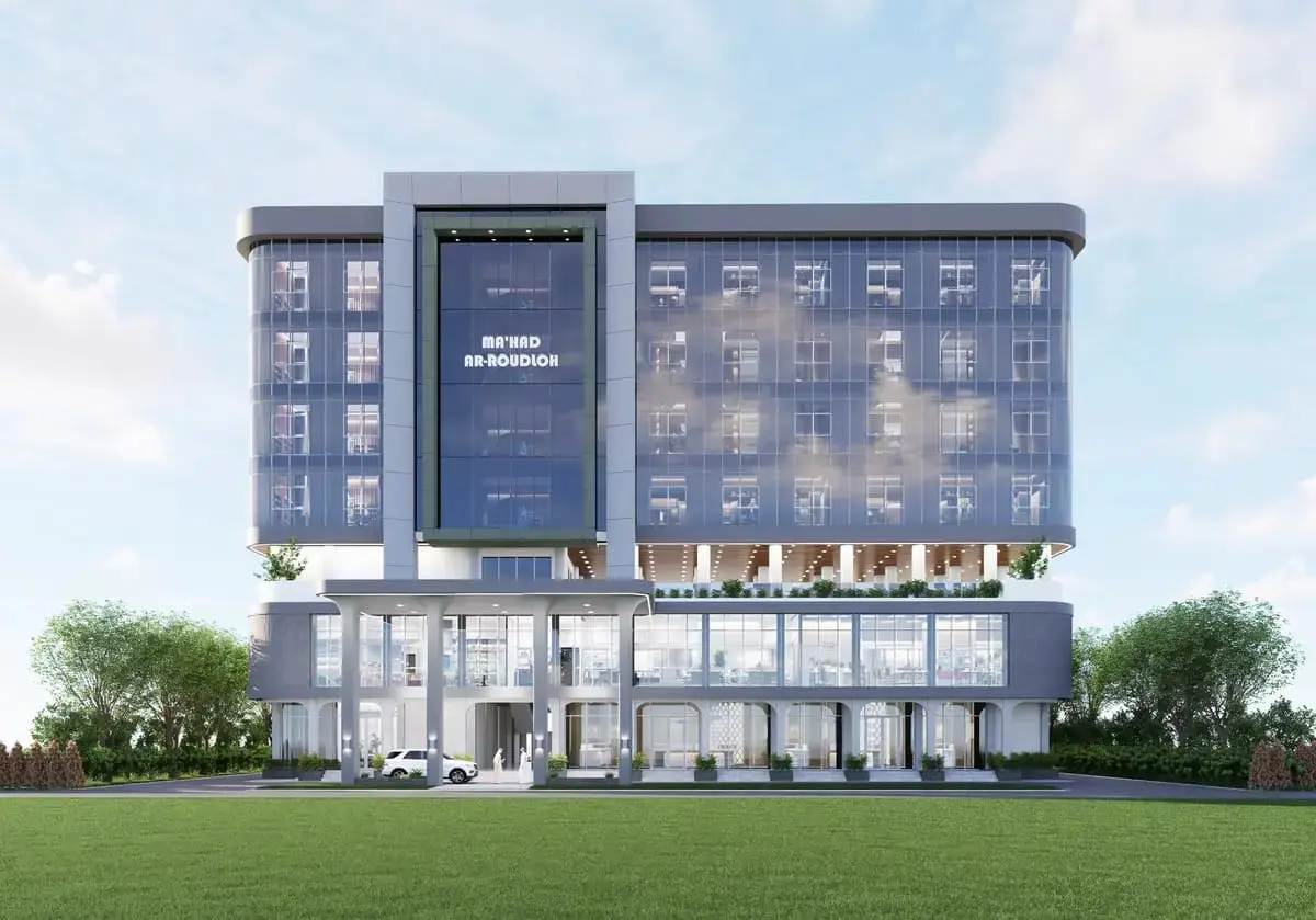 Contoh desain bangunan Ma'had dengan fitur panorama 360 derajat dari Gambar Rumah Online Malang./Foto: dok. Gambar Rumah Online Malang.