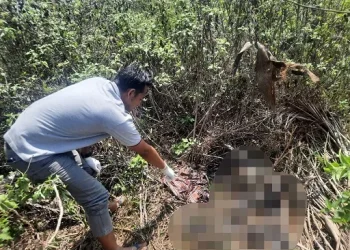 Lokasi penemuan mayat di Tumpang. Foto: Polsek Tumpang