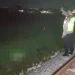 Lokasi tertabraknya lansia di Kepanjen. Foto: Polsek Kepanjen