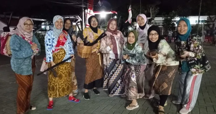 Suasana selepas berlatih. (Foto: Swara Pertiwi)