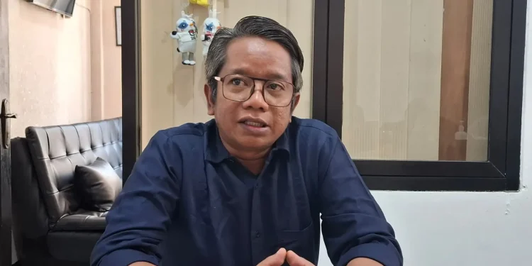 Ketua Divisi Sosialisasi, Pendidikan Pemilih, Partisipasi Masyarakat, dan SDM KPU Kabupaten Malang. Foto: Aisyah Nawangsari Putri