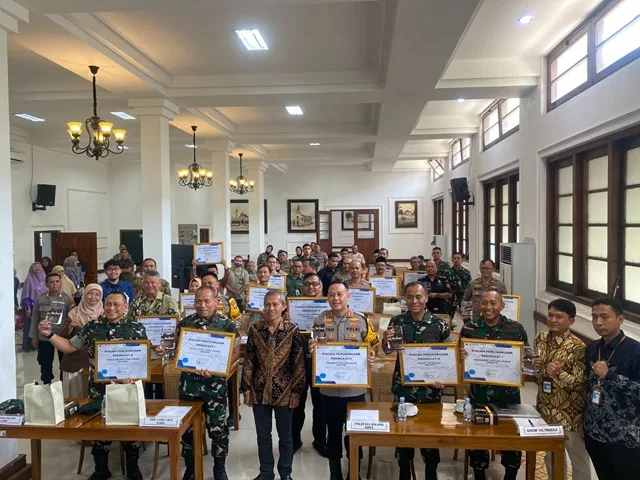 Kantor Imigrasi Kelas I TPI Malang berhasil meraih penghargaan. Foto/dok