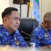Pj Wali Kota Malang, Iwan Kurniawan memimpin rakor penanganan anak tidak sekolah di Kota Malang. (Foto/dok. Prokopim Setda Kota Malang)