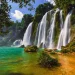 Ilsutrasi wisata air terjun di Tumpang Kabupaten Malang. Foto/pinterest.