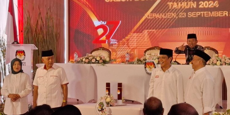 Paslon Bupati dan Wakil Bupati Malang, Salaf dan Gus. Foto: Aisyah Nawangsari Putri