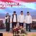 Dua paslon yang mengikuti debat Pilbup Malang. Foto: Aisyah Nawangsari Putri