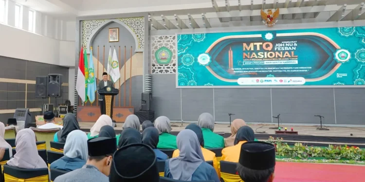 Suasana helatan lomba MTQ Nasional 2024 di Unisma. Foto: Azmy