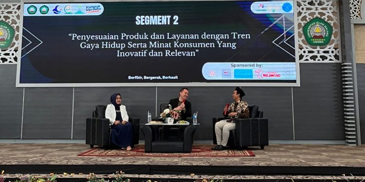 Acara In-Talk series oleh HMJM FEB Unisma. Foto/dok Unisma