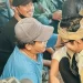 Nurochman - Heli Suyanto saat bertukar pikiran dengan Koalisi Wong Embongan. Foto: Dok. NH