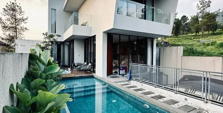 Ilustrasi tips sewa villa di Kota Batu untuk liburan keluarga di akhir pekan. Foto/pinterest.