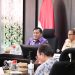 Pj Wali Kota Batu Aries Agung Paewai saat rakor pengelolaan Apel bersama DJKI. Foto: Prokopim KWB