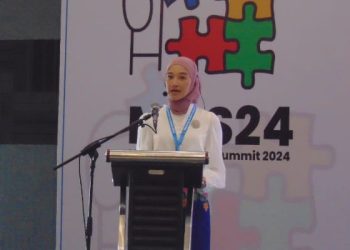 Clinical Director PSLC Malaysia, Dr. Ruwinah Abdul Karim berharap event Malang Autism Summit 2024 dapat membantu pemerintah lebih peduli terhadap permasalahan anak berkebutuhan khusus. /Foto: Tugumalang.id/Bagus Rachmad Saputra.
