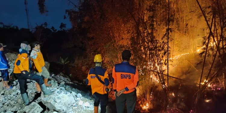 Kebakaran di Kota Batu