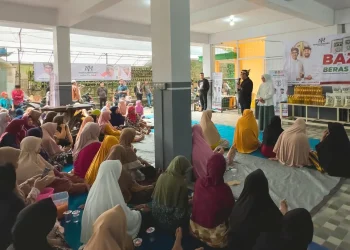 Nurochman-Heli,kota batu - Bantu Tekan Inflasi Daerah dan Bantu Rakyat Kecil, Paslon Nurochman-Heli Hadirkan Pasar Murah di Kota Batu