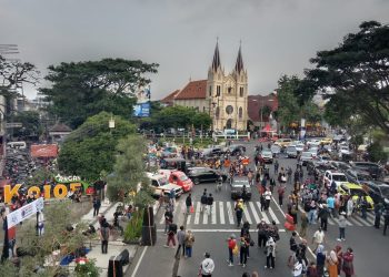 Ilustrasi kawasan Kayutangan Heritage, Kota Malang. (Foto/M Sholeh)