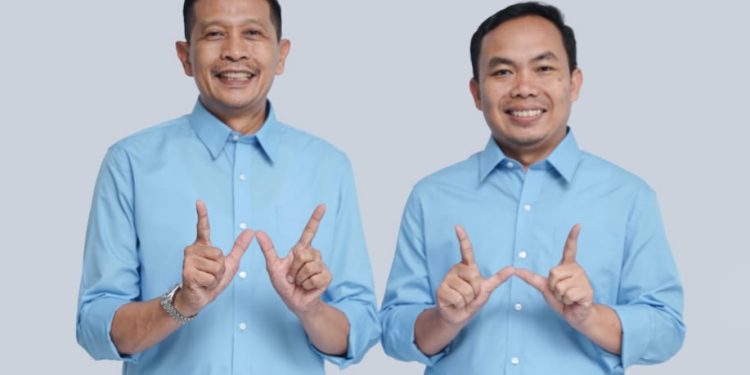 Calon Wali Kota dan Wakil Wali Kota Malang Wahyu Hidayat dan Ali Muthohirin. (Foto/dok.)
