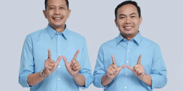 Calon Wali Kota dan Wakil Wali Kota Malang Wahyu Hidayat dan Ali Muthohirin. (Foto/dok.)