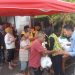 Program Tebus Sembako Murah dari WALI yang diimbau Bawaslu Kota Malang untuk dihentikan. (Foto/M Sholeh)