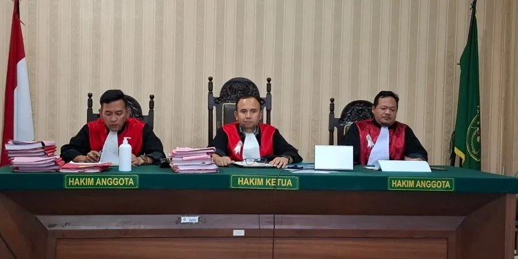 Tak ikut cuti, hakim PN Kepanjen tetap menggelar sidang. Foto: Aisyah Nawangsari Putri