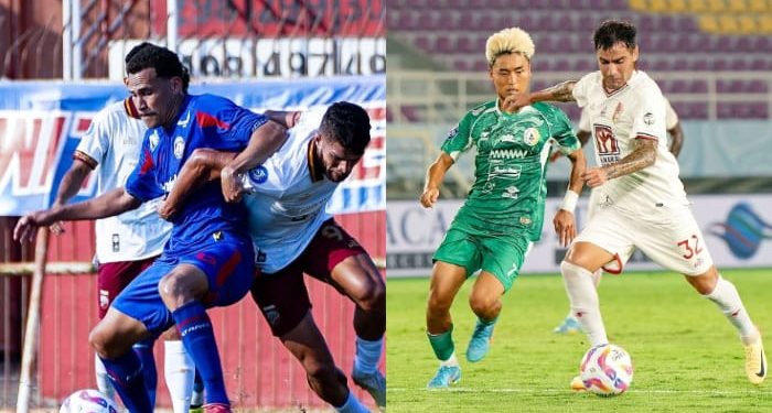 3 fakta unik laga Arema FC vs Malut United di pekan ke-8 BRI Liga 1 2024/2025. /Foto: Kolase Instagram @aremafcofficial & @malutunitedfc.