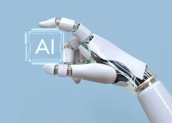 Sebuah robot humanoid yang memiliki teknologi kecerdasan buatan (AI). Foto/Freepik