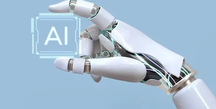 Sebuah robot humanoid yang memiliki teknologi kecerdasan buatan (AI). Foto/Freepik