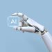 Sebuah robot humanoid yang memiliki teknologi kecerdasan buatan (AI). Foto/Freepik