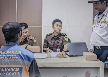 Sidang jukir nakal di Kota Batu. Foto: Dishub Kota Batu