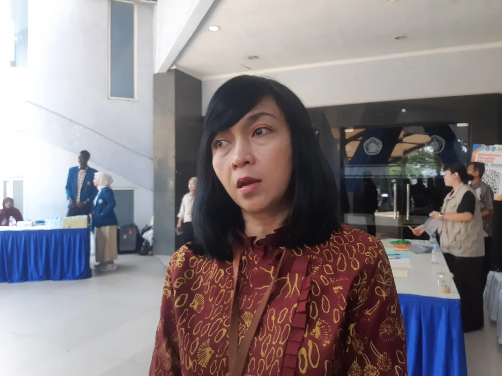 Wakil Direktur IV Bidang Perencanaan dan Kerjasama Polinema, Prof Ratih Indri Hapsari. (Foto/M Sholeh)