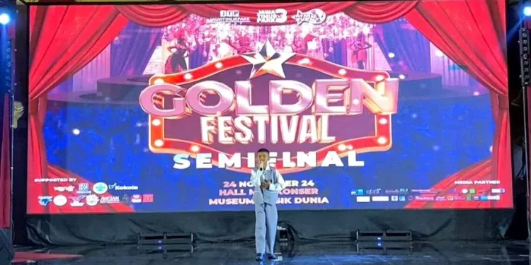 Penampilan para peserta di babak semi final Golden Festival 2024 persembahan Museum Musik Dunia Jatim Park 3. Foto: Dok.