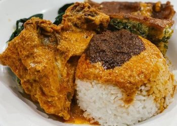 Ilustrasi rumah makan padang. (Foto/Ig @ayonjajal)