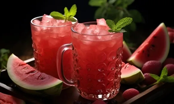 Ilustrasi Tips dan Manfaat Minum Jus Semangka. Foto/Freepik