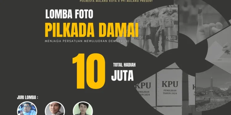Poster lomba fotografi oleh PFI Malang. Foto/dok PFI Malang