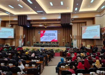 Rapat paripurna istimewa Hari Jadi ke-1264 Kabupaten Malang. Foto: Aisyah Nawangsari Putri