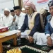 dr Umar Usman saat memberikan sambutan di akhir acara tawasulan. Foto: dok.