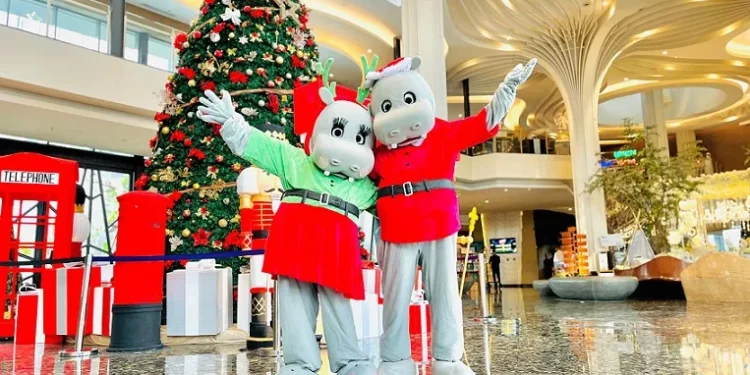 Suasana Natal dan Tahun Baru di Grand Mercure Mirama Malang. (Foto/dok.)