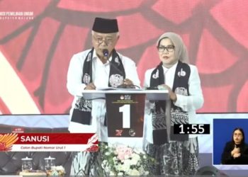 Cek Fakta pernyataan Calon Bupati Malang, Sanusi yang menyebut pajak hotel dan restoran salah satu penyumbang PAD tertinggi Kabupaten Malang. /Foto: Tangkapan layar kanal YouTube KPU Kabupaten Malang