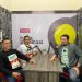 Calon Wali Kota dan Wakil Wali Kota Malang Moch Anton dan Dimyati Ayatulloh saat mengisi podcast Tugu Inspirasi. (Foto/M Sholeh)