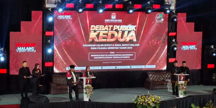 Debat kedua Kabupaten Malang